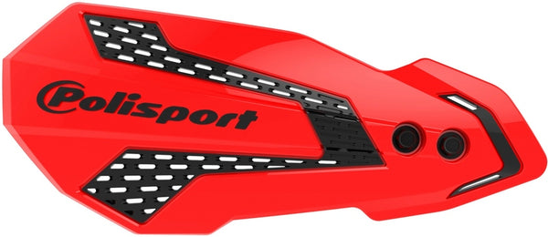 Policeport MX Flow Handguards Red / Black - Honda CRF450R / RX 8308200023