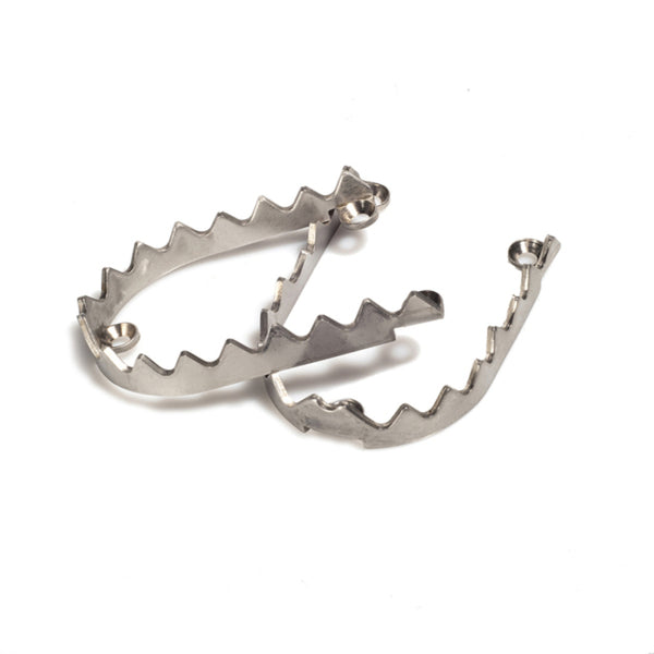 RFX Pro Footrest Replacement Teeth Footrest 2 SharkeTeth (2pcs) Stainless Steel FXFR9000299SV