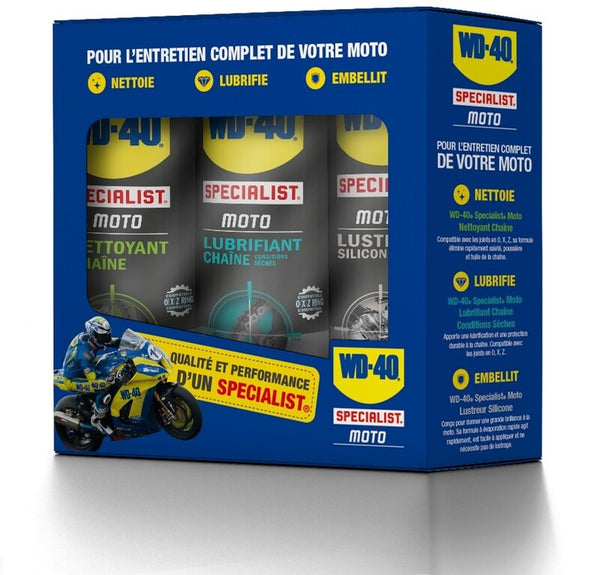 WD-40 Specialist Moto Tripack 33345/139anba