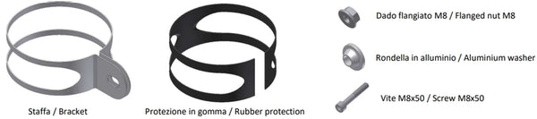 Kit de montare MIVV pentru GP Muffler 50.Sc.KU.001.S2S