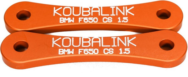 Kit de coborâre Koubbalink (38,1 mm) Orange - BMW F650CS F650C -1.5