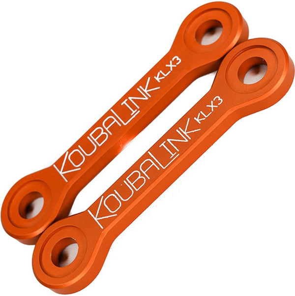 Kit de coborâre Koubbalink (25,4 - 31,8 mm) Orange - Kawasaki KLX250R / 300R KLX3