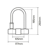 Oxford Magnum U -loc cu paranteză - 170x285mm LK223