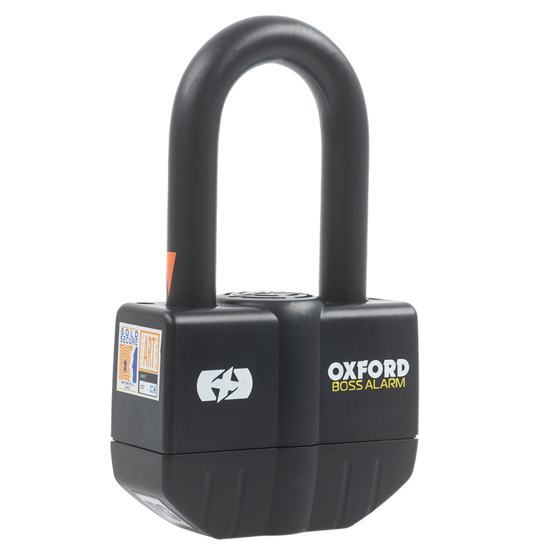 Oxford Boss Alarm Lock 16mm + lanț 12mm x 1,5m LK481