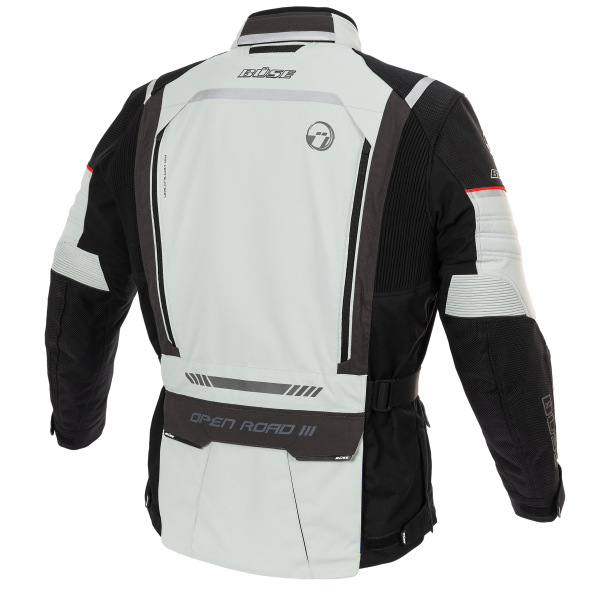 Büse Dam Textile Mc-Jacket Open Road III Gray