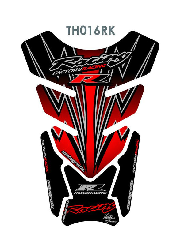 Protecția rezervoarelor Quadra-Universal Red/Negru