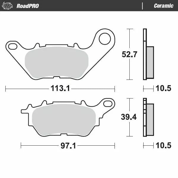 Moto-Master Brake Pad 412604