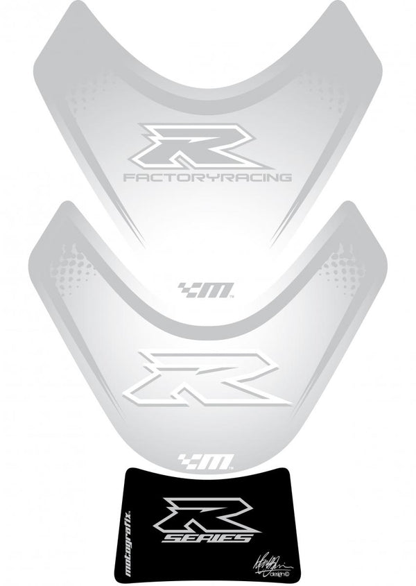 Protecția rezervorului 09-15 GSXR1000 White/Silver