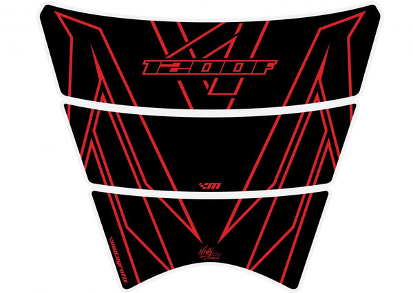 Protecția rezervoarelor 2010-15 VFR1200F Negru/Roșu