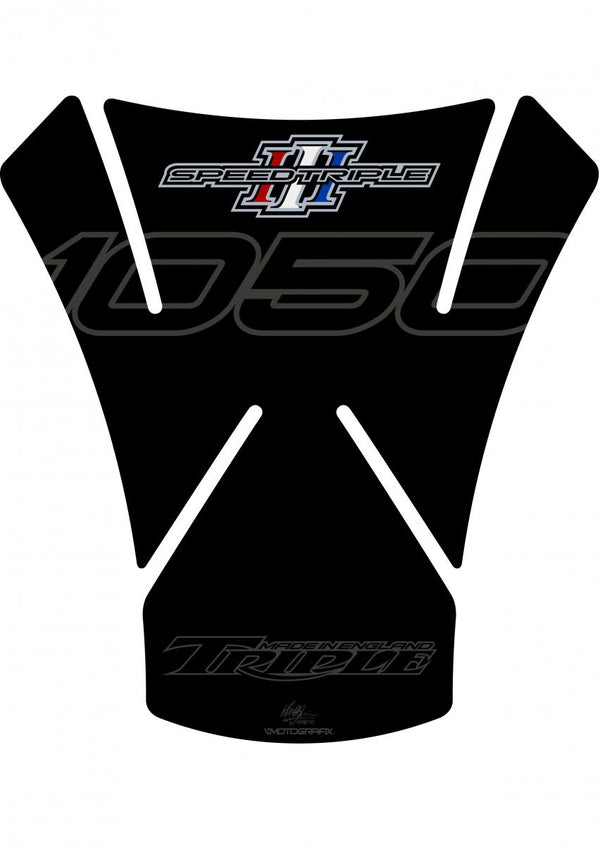 Protecția rezervorului 05-16 Speed ​​Triple 1050 Negru