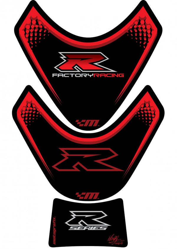 Protecția rezervorului 09-15 GSXR1000BLACK/RED