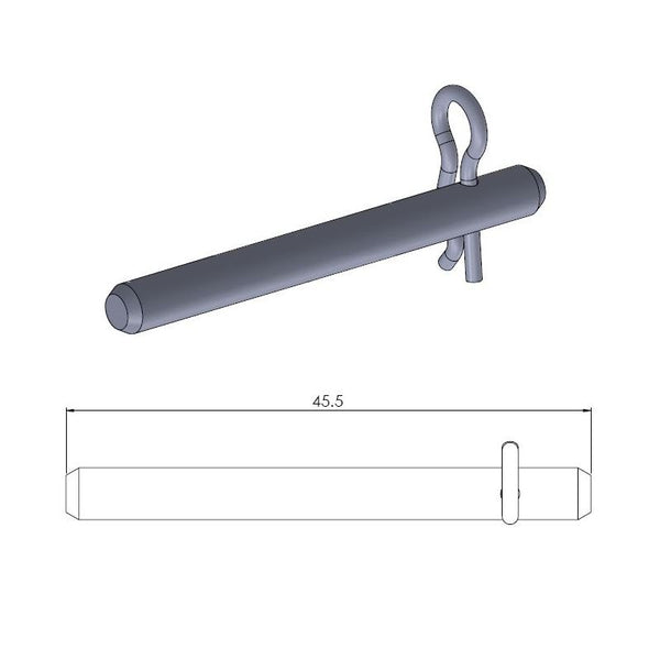 Pinul de frână Moto-Master 213035