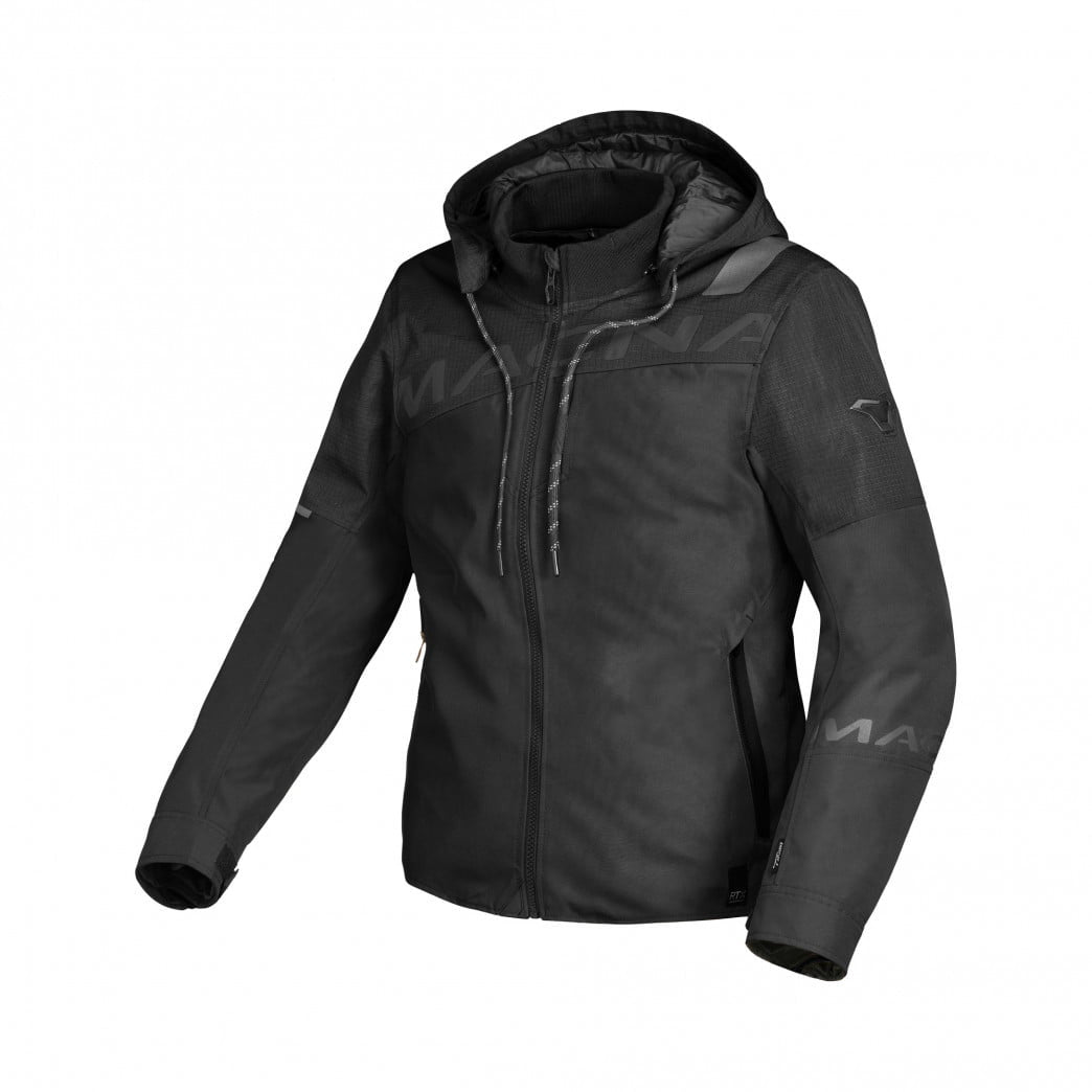 Macna Lady Textile Mc Jacket Black Racoon Black