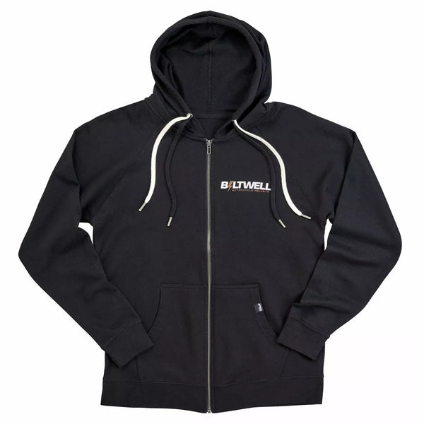 Biltwell Hoodie Bolts Zip Black MD 8123-023-003