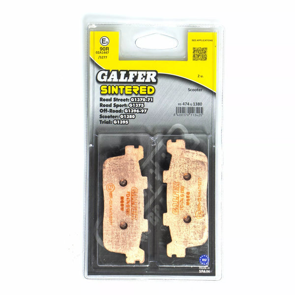 Galfer Brake Pad Sintered Scooter FD474G1380