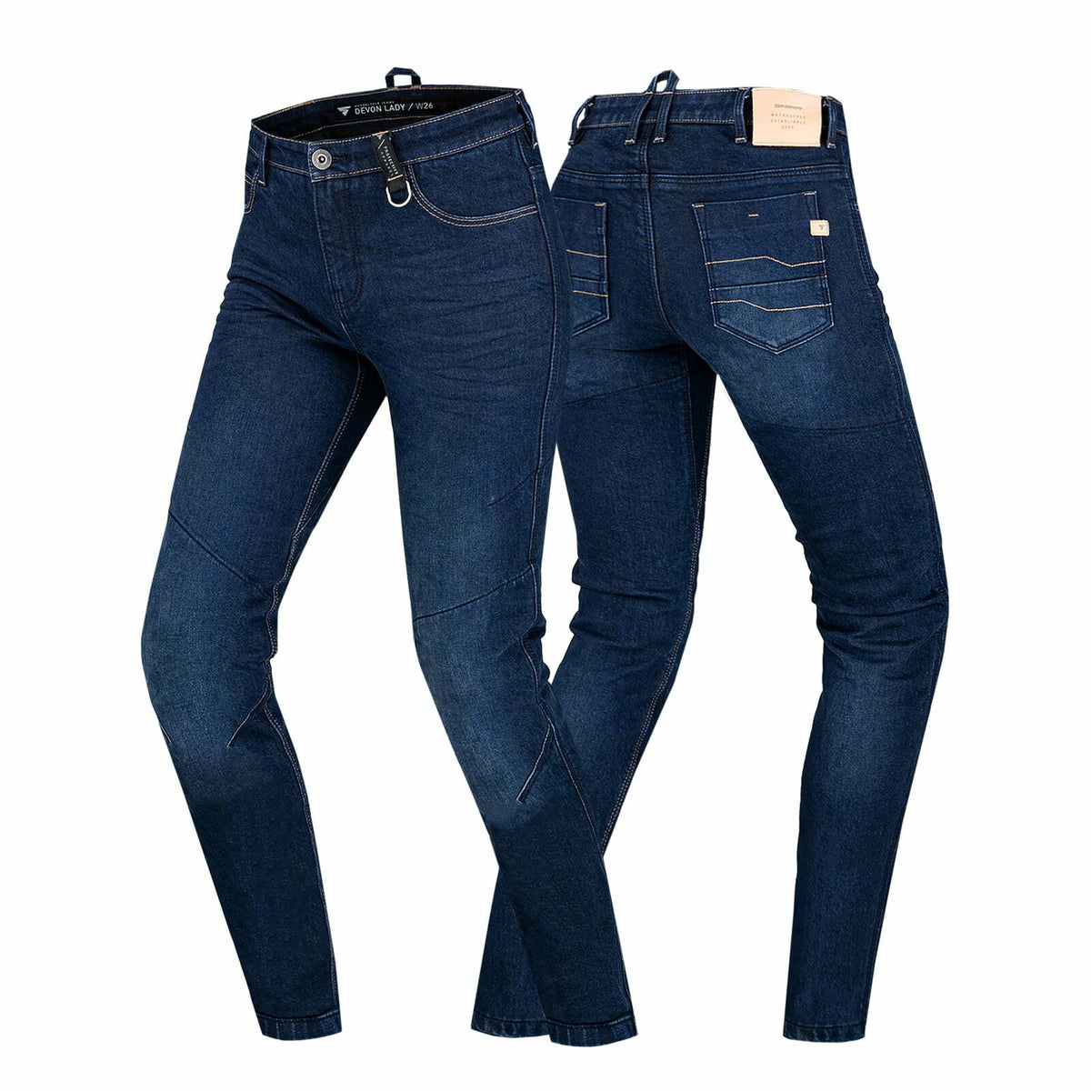 Shima Lady Kevlar Mc-Jeans Devon Blue Dark Blue