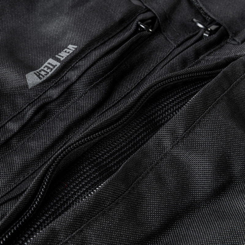 Ozone textile mc-jacket delta iv black