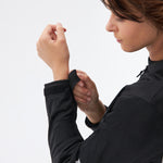 Ozone Lady Textile Mc Jacket Dart Black