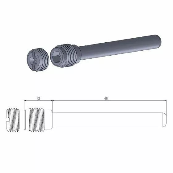 Pinul de frână Moto-Master 213028