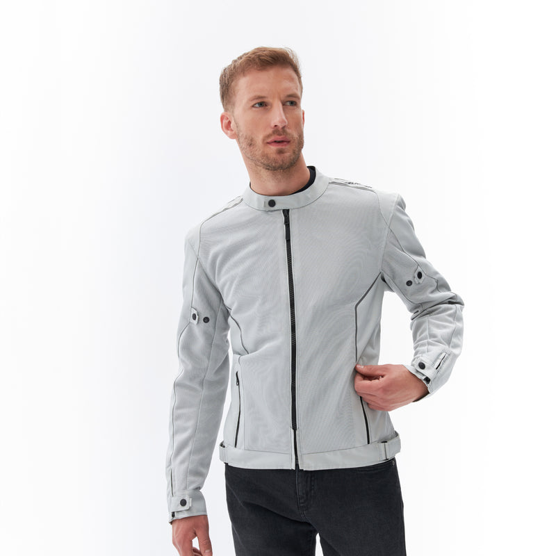 Rebelhorn Textile Mc Jacket Wave Grey