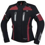 Ixs Lady Textile MC JACKE PACORA -ST NEGRU /RED