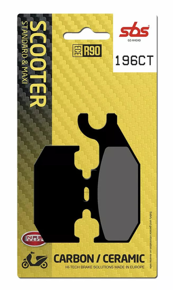 SBS Brake Pad Car/Cer Scoot 196ct