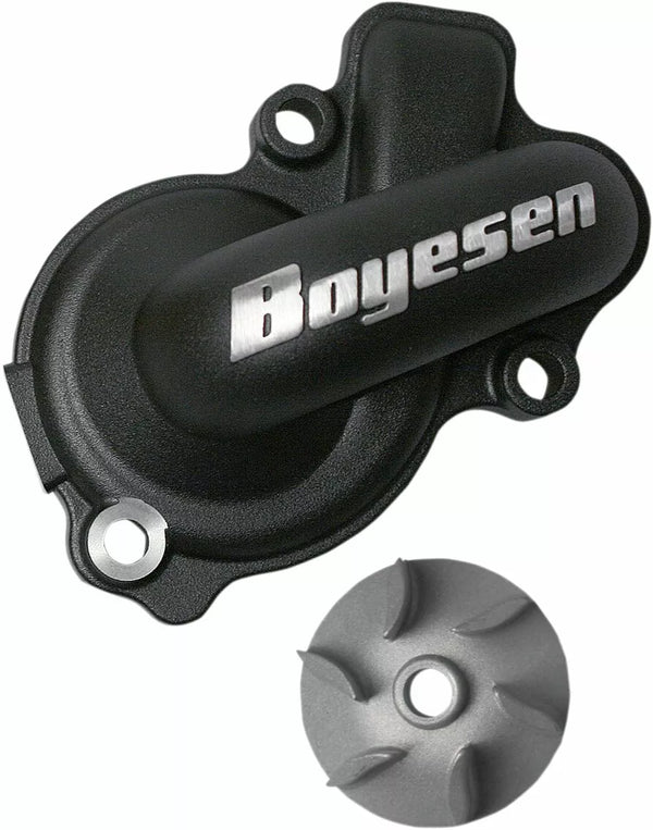 Boyesen Cover/Imp Water Pump BLK WPK-45B