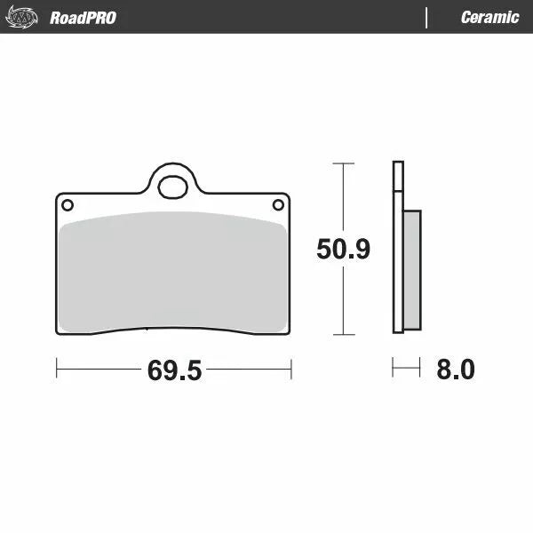 Moto-Master Brake Pad 402004