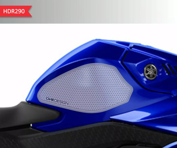 Rezervorul OneDesign Grips Yamaha R3 Clear HDR 290