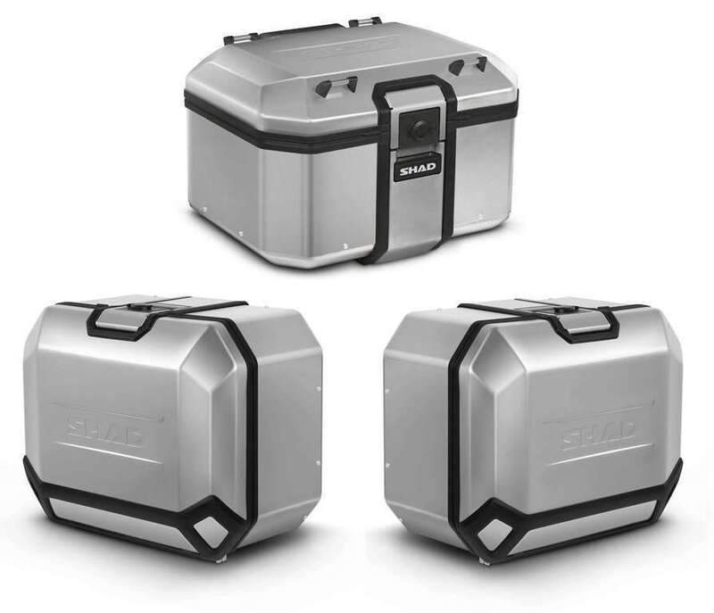 Shad Terra Pack Full 142L - Case de sus 48L + CAZURI LITE 47LSHAD TERRA PACK FULL 142 L - Topcase 48 L + Seitenkoffer null