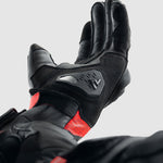 Rebelhorn MC Glove Viper Black /Red