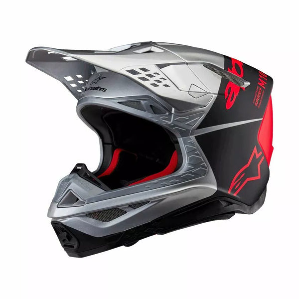 Alpinestars (MX) Casca SM10 Flood Oran S 8300923-1954-S