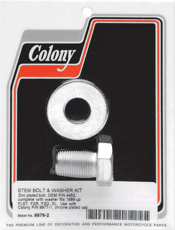 Colony Bolt Tulp & Washer Kit 9976-2