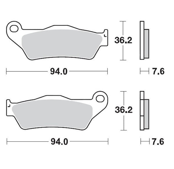 Moto-Master Brake Pad 403204