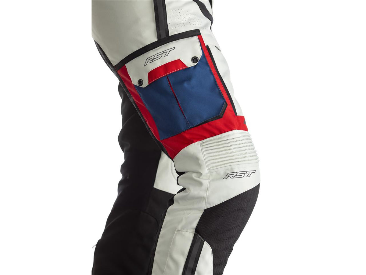 RST Textile MC-Pants Adventure-X Blue /Roșu