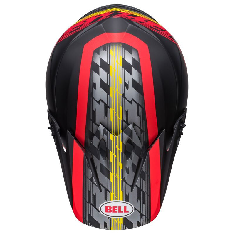 Casca Bell Cross MC MX-9 MIPS BLACK /RED