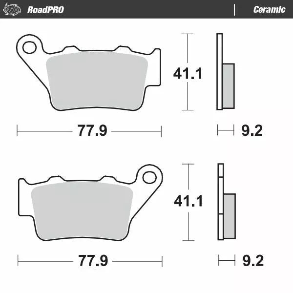 Moto-Master Brake Pad 403404