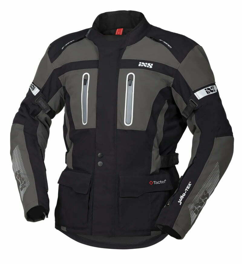 Ixs Textile MC JACKE PACORA St Black /Grey