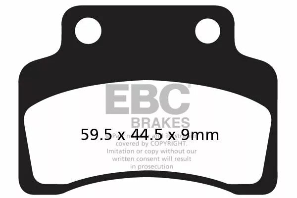 EBC Brake Pad Scooter Carbon SFAC235