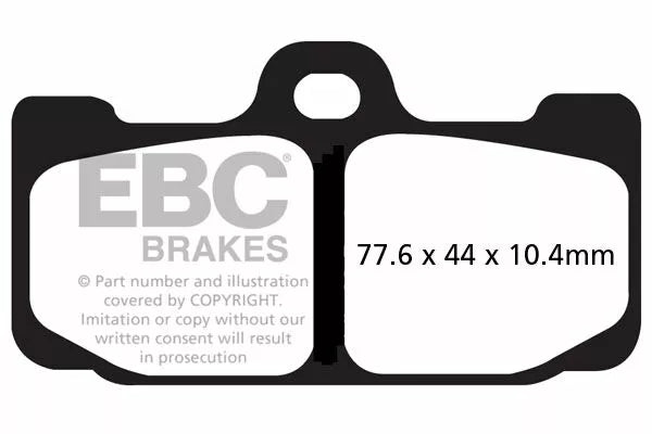 EBC BRAKE PAD EPFA its EXT PRO EPFA295HH