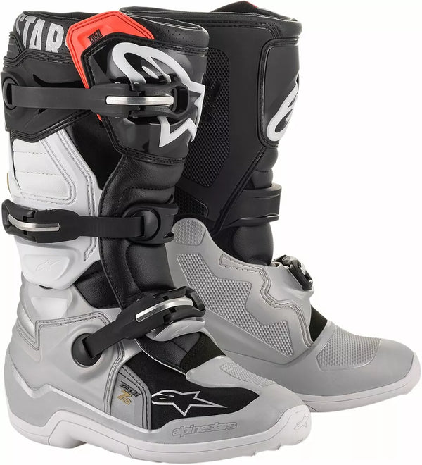 Alpinestars (MX) Boot Tech7S BK/SI/WT/GD 8 2015017-1829-8