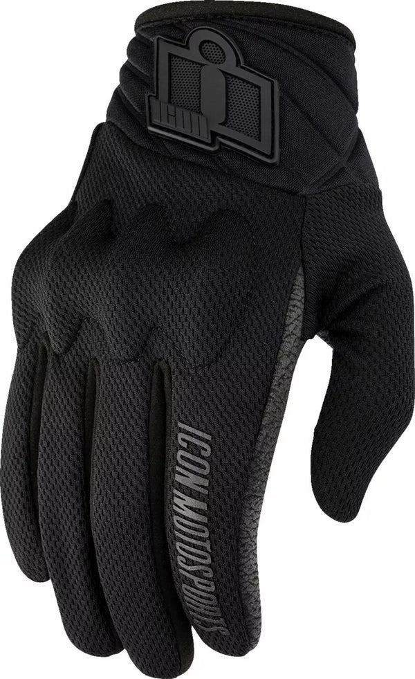 Icon Glove Wm Imn 3 BK XS 3302-0941