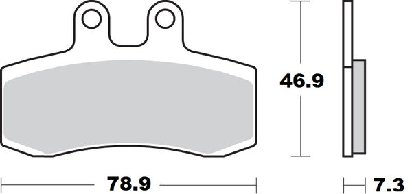 Moto-Master Brake Pad 411704