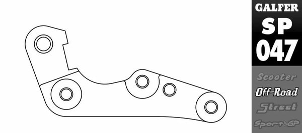 Adaptor de etrier de frână Galfer SP047