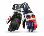 Seventy MC-Sport Gloves SD-R12 White /Blue /Red