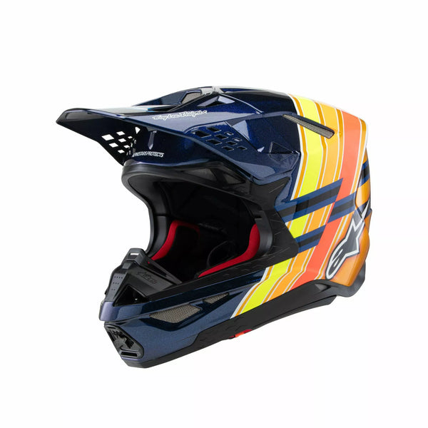Casca alpinestars (MX) S-M10 TLD25 BL/OR//YL S 8300325-7156-S