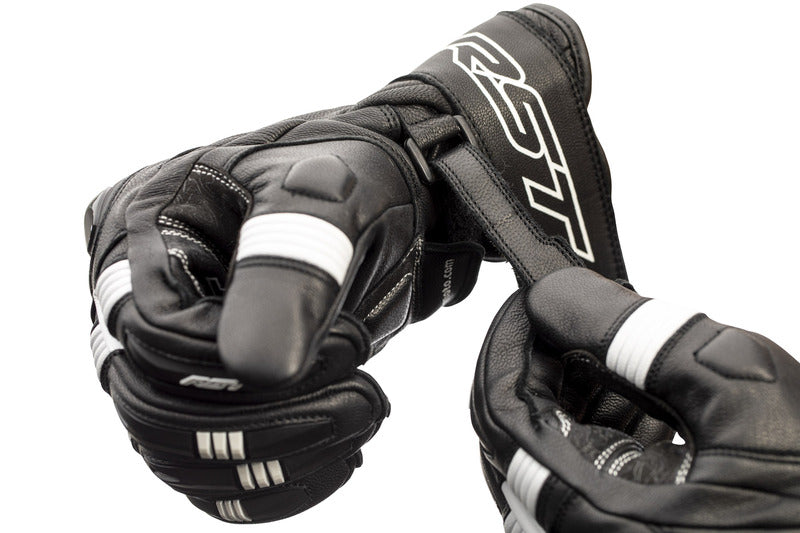 RST SPORT MC-Gloves Pilot Black /White