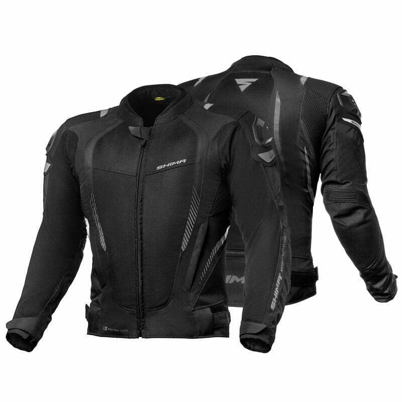 Shima Textile MC JACKE MESH PRO BLACK