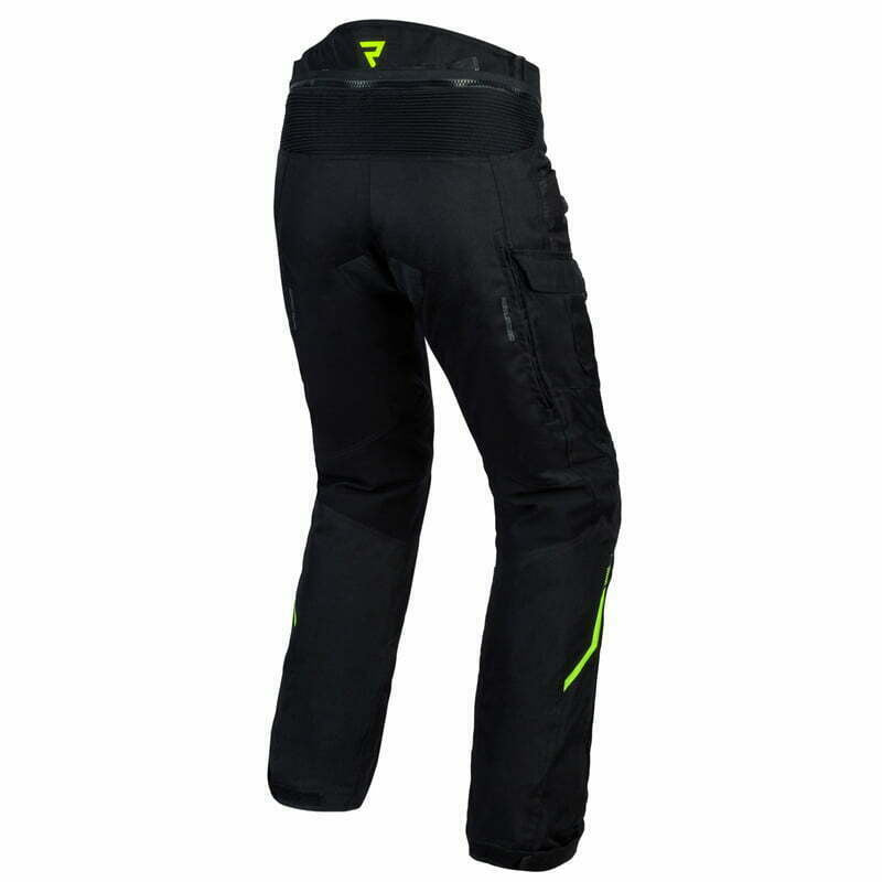 Rebelhorn Textile MC-Pants Cubby IV negru /gri /gripă