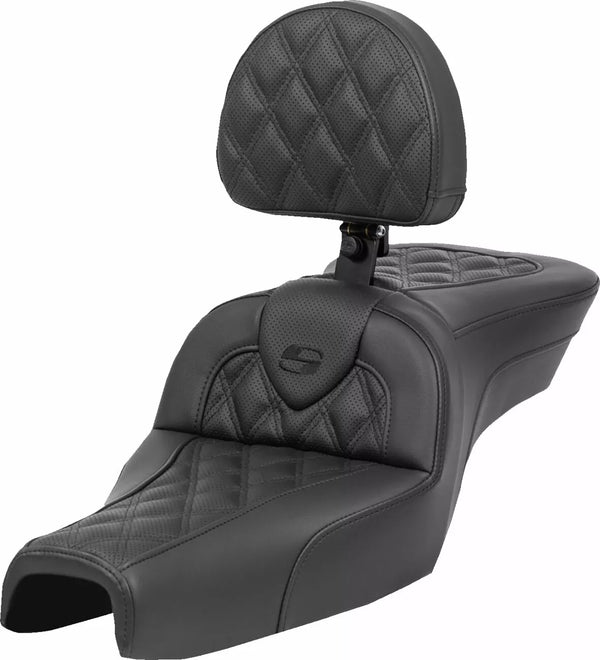 Saddlemen SEAT ROADSOFA LS W/ BACKREST 807-03-182BR